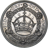 1932 Wreath Crown - George V British Silver Coin - Superb