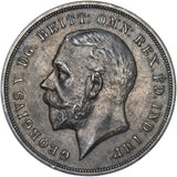 1935 Crown - George V British Silver Coin - Very Nice