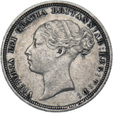 1881 Sixpence - Victoria British Silver Coin - Nice