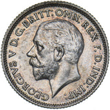 1930 Sixpence - George V British Silver Coin - Very Nice