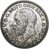 1931 Sixpence - George V British Silver Coin - Very Nice