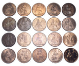 1937 - 1970 High Grade Pennies Lot (20 Coins) - British Bronze Coins