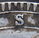 1820 Crown (S Over T SOIT) - George III British Silver Coin - Nice