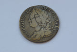1745 Shilling (Roses) - George II British Silver Coin