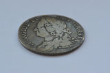 1745 Shilling (Roses) - George II British Silver Coin