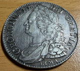 1746 Lima Halfcrown - George II British Silver Coin - Nice