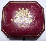 1906 Maundy set (With Dated Case) - Edward VII British Silver Coins - Very Nice