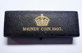1903 Maundy Set (With Dated Case) - Edward VII British Silver Coins - Superb