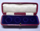 1925 Maundy Set (With Case) - George V British Silver Coins - Superb