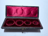 1894 Maundy Set (With Case) - Victoria British Silver Coins - Very Nice