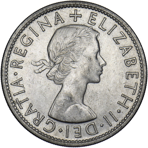 1955 Halfcrown - Elizabeth II British Coin - Very Nice