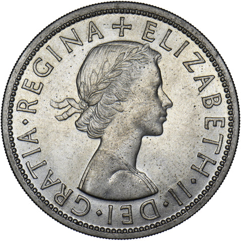1957 Halfcrown - Elizabeth II British Coin - Very Nice