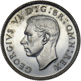 1937 Proof Florin - George VI British Silver Coin - Superb