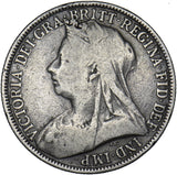 1896 Florin (Extr. Rare Dies 1A) - Victoria British Silver Coin