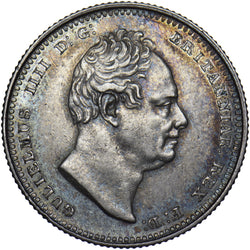 1834 Shilling - William IV British Silver Coin - Very Nice