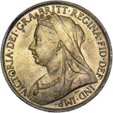 1901 Penny - Victoria British Bronze Coin - Superb