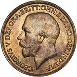 1919 Penny - George V British Bronze Coin - Very Nice