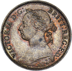 1894 Farthing - Victoria British Bronze Coin - Very Nice