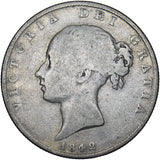 1842 Halfcrown - Victoria British Silver Coin