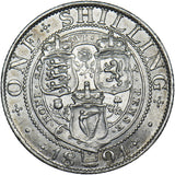 1894 Shilling - Victoria British Silver Coin - Very Nice
