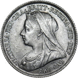 1897 Shilling - Victoria British Silver Coin - Superb
