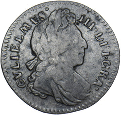 1698 Maundy Fourpence - William III British Silver Coin - Nice