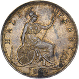 1889 Halfpenny - Victoria British Bronze Coin - Very Nice