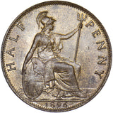 1896 Halfpenny - George V British Bronze Coin - Very Nice