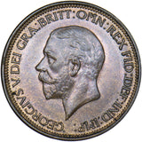 1930 Halfpenny - George V British Bronze Coin - Very Nice