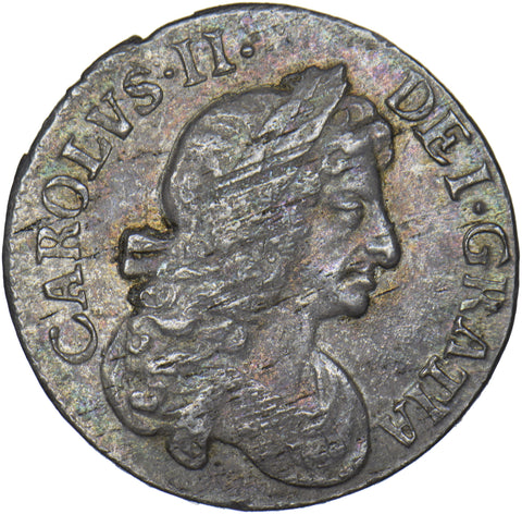 1682 Threepence - Charles II British Silver Coin - Very Nice