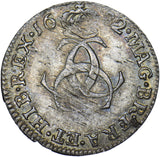 1682 Threepence - Charles II British Silver Coin - Very Nice