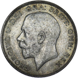 1923 Halfcrown - George V British Silver Coin - Nice