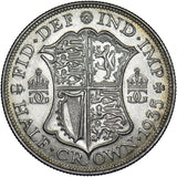 1935 Halfcrown - George V British Silver Coin - Very Nice