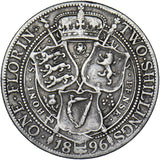 1896 Florin (Rare dies 1A) - Victoria British Silver Coin