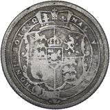 1820 Shilling - George III British Silver Coin