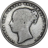 1866 Shilling - Victoria British Silver Coin