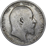 1905 Shilling - Edward VII British Silver Coin