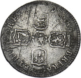 1697 Sixpence - William III British Silver Coin