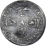 1699 Sixpence (Plain Angles) - William III British Silver Coin