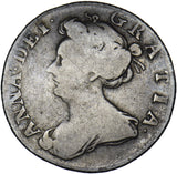 1705 Sixpence (Plumes) - Anne British Silver Coin