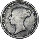 1840 Sixpence - Victoria British Silver Coin