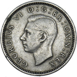 1952 Sixpence - George VI British  Coin - Nice