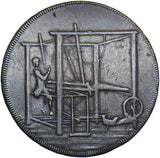 1792 Norwich (Shield/Loom) 18th Century Halfpenny Token - Norfolk D&H 38
