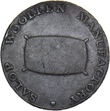 1794 Shrewsbury (Shield/Woolpack) 18th C. Halfpenny Token - Shropshire D&H 25d