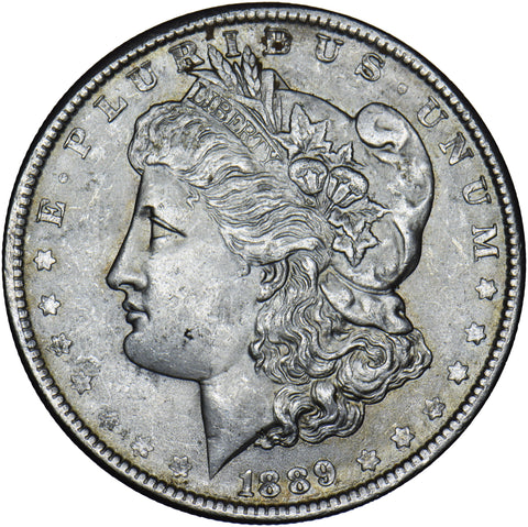 1889 USA Morgan Dollar - Silver Coin - Very Nice