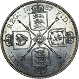 1887 Florin - Victoria British Silver Coin - Superb