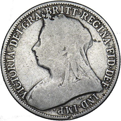 1896 Florin (Rare Die 1A) - Victoria British Silver Coin