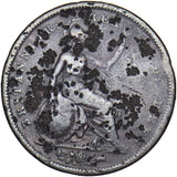 1827 Penny - George IV British Copper Coin