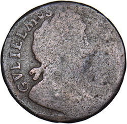 1699 Halfpenny (Mule Type 2/3 - Ext.Rare) - William III British Copper Coin