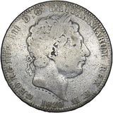 1820 Crown - George III British Silver Coin
